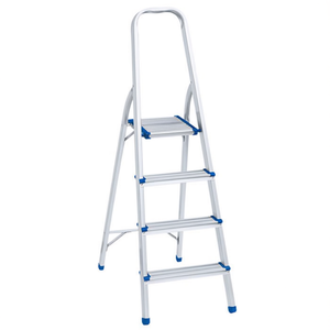 Scala a 4 gradini in alluminio da 99 cm per uso domestico - Product Image 2