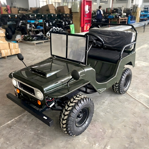 Mini Jeep Confiable de 150CC, 4 Tiempos, Eléctrico/Gasolina, para Uso en Carretera, Alta Resistencia, Velocidad Máxima de 80km/h, para Equitación - Product Image 1