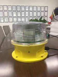 La OACI LED de la energía solar de baja intensidad de obstrucción de la aviación luces lámpara faro para 45m/105m/150m Telecom torre - Product Image 4