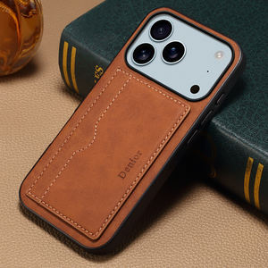 Funda para Teléfono con Ranuras para Tarjetas, Soporte y Marco para Fotos, en Cuero Sintético, para <span class=keywords><strong>iPhone</strong></span> 17 <span class=keywords><strong>Pro</strong></span> <span class=keywords><strong>Max</strong></span>, 16 Plus, 15, 14, 13, 12 - Product Image 2