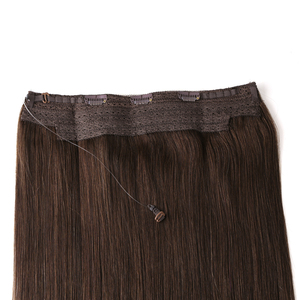 K.SWIGS Extensions de cheveux naturels chinois Remy lisses et soyeux 120g à clips sans pointes fourchues toutes couleurs - Product Image 1