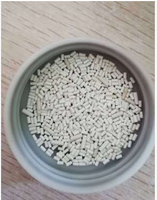 Grains de polissage cylindriques en plastique blanc finement poli, haute fréquence, pour polissage miroir, granulométrie 53-64 HRC