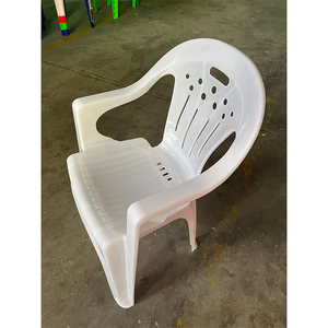 Silla de Jardín Clásica <span class=keywords><strong>Blanca</strong></span> Ligera de Plástico, Sillas Ecológicas sin Brazos con Respaldo, para <span class=keywords><strong>Playa</strong></span>, Puestos de Comida, <span class=keywords><strong>Alquiler</strong></span> de Sillas de Jardín - Product Image 1