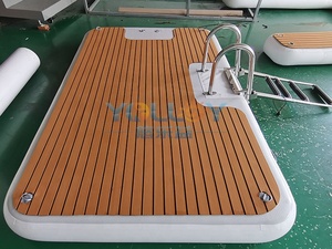 Plataforma <span class=keywords><strong>Flotante</strong></span> de Natación y Embarcaciones con Tecnología Drop Stitch, Personalizable, Antideslizante, para Uso en Exteriores - Product Image 3