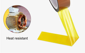 Nastro in Poliimmide Dorato con Adesivo Siliconico Resistente alle Alte Temperature, <span class=keywords><strong>Carta</strong></span> Termoresistente <span class=keywords><strong>per</strong></span> Mascheratura Elettrica e Stampa 3D - Product Image 6