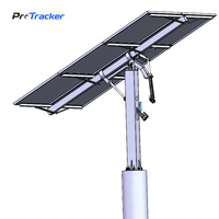 Moteur d'orientation à double axe pour tracker solaire, moteur d'orientation autobloquant à couple élevé 600-21450 Nm pour système de suivi photovoltaïque