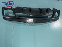 Diffuseur arrière en fibre de carbone style APR pour Chevrolet Corvette C8, séparateur aérodynamique inférieur du pare-chocs arrière