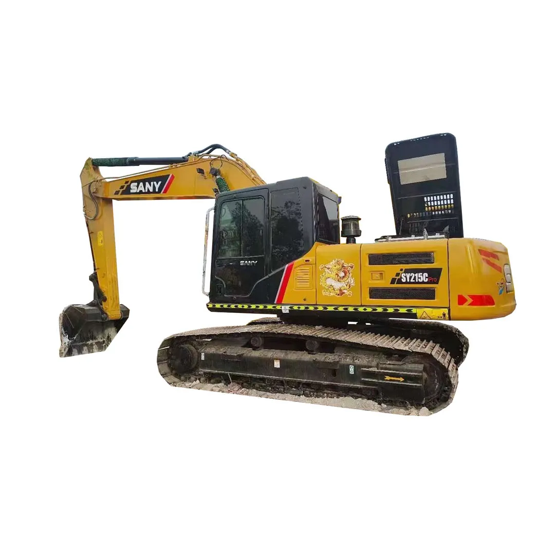 Used crawler excavator SANY215 for sale / Used excavator Triple 215 21 tons SANY215 The price is cheap