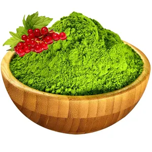 Bessen Smaak Matcha Organische Macha Thee Groene Poedersmaak Voor Ijs Smaken