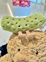 Nouveaux jouets en peluche Jelly Cat en édition limitée, concombres marinés réalistes, tissu super doux, vente en gros pour anniversaire, autres peluches pour enfants