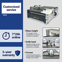 Machine de découpe CNC à couteau oscillant multicouche, directement de l'usine, pour la découpe de tissus en toile, avec 3 ans de garantie
