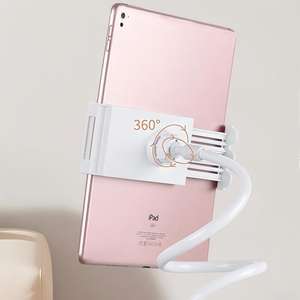 Support de téléphone portable multifonctionnel 360° en ABS, flexible, réglable en hauteur, à clipser sur bureau - Product Image 4