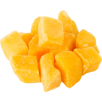 Groothandelsprijs Iqf Bevroren Mango Dobbelstenen Kubus In Bulk Verpakt Vers Gesneden Fruit