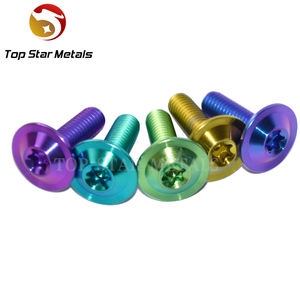 Titst GR5 M6 * 20 bu lông GR5 Titan mỏng đầu với Torx ổ cắm - Product Image 5