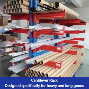 3/4/5 שכבה אחסון rakking מערכת בד גלגול כבד חובה 500kg-5ton מדף עבור נירוסטה מתכת חד צדדית - Product Image 6