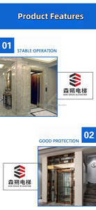 Hoge Kwaliteit Huis Lift Eenvoudige Tractie Hydraulische Barrière Gratis Indoor Zolder Kleine Villa Lift Lift Platform - Product Image 3