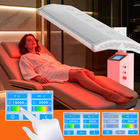 Cama Inteligente de Terapia de Luz Roja de Cuerpo Completo con Pantalla Táctil, 1280 LED, 260mW/cm², para Bienestar y Recuperación en el Hogar