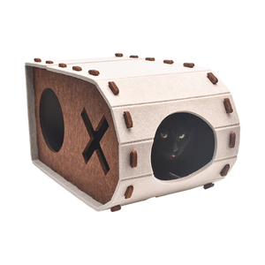 Nouveau design personnalisé <span class=keywords><strong>de</strong></span> <span class=keywords><strong>maison</strong></span> <span class=keywords><strong>de</strong></span> grotte <span class=keywords><strong>de</strong></span> chat nid en peluche doux pour animaux <span class=keywords><strong>de</strong></span> compagnie lit tubulaire <span class=keywords><strong>de</strong></span> couchage en feutre <span class=keywords><strong>de</strong></span> dinosaure pour chat - Product Image 3