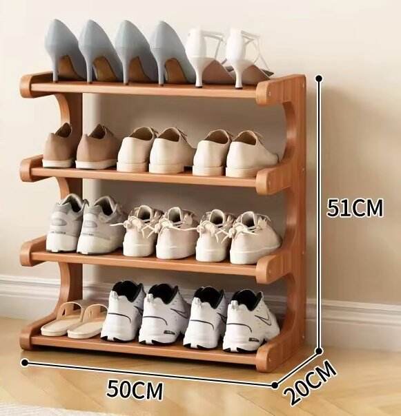 4 layers 50 long [can put 8 pairs of shoes]]