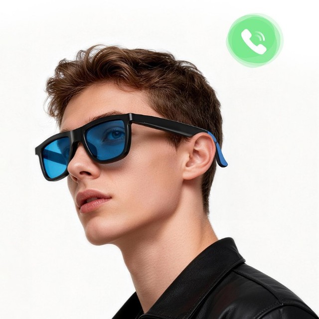 E05C New AI Translation for Smart Glasses Real-Time Translation Call Noise Reduction AI Q&A Touch+Button Control