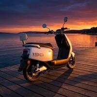 Moto électrique 1000W 60V Lithium, 3 vitesses réglables, autonomie 40km, charge utile 200kg, frein à disque avant, frein à tambour arrière, E-Moto urbaine