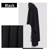 Tissu de coiffure imperméable de haute qualité, capes et tabliers de coiffure sur mesure pour hommes