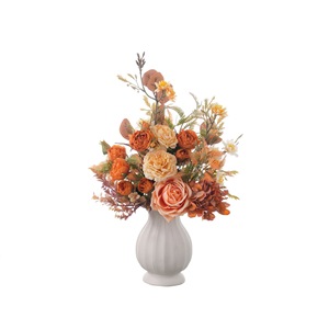 Cuaderno de Star Wanderer, Ramo de Flores Artificiales, Rosas Mixtas, Tela Plástica Tejida, Decoración para Bodas y Hogar - Product Image 5