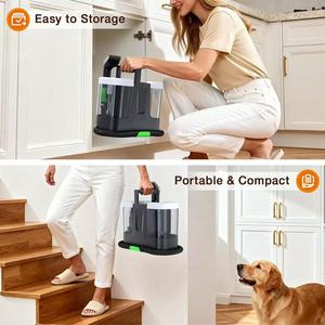 Nettoyant multi-usages pour tissus, adapté aux canapés, aux <span class=keywords><strong>tapis</strong></span>, aux rideaux, aux matelas, outil de <span class=keywords><strong>nettoyage</strong></span> domestique, élimination des taches et stérilisation - Product Image 4