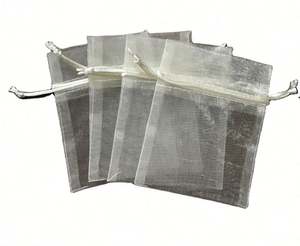 Bolsas de Organza Transparente Reciclables para Dulces de Bodas con Serigrafía para Recuerdos de Fiesta Elegantes - Product Image 2