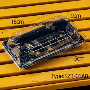 disposable sushi blister packing tray vacuum food trays