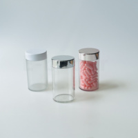 Contenants vides pour compléments nutritionnels E-better, flacons pharmaceutiques transparents en PET, 300cc 500cc, emballage
