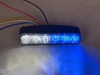Nuevo Estroboscópico LED Intermitente de Aluminio Luz de Advertencia LED para Adaptaciones 12V/24V Cabeza de Luz Estroboscópica LED