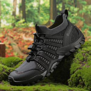 Outdoor Hiking Shoes Unisex <b>Low</b> <b>Heel</b> Breathable Mesh For Men Women Camping Fishing Trekking Sports Shoe Size Plus - Product Image 4