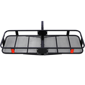 Hitch Mount Cargo <span class=keywords><strong>Carrier</strong></span> Basket 60 "x 21" x 6 "+ Túi hàng hóa không thấm nước 13 feet khối (56" 20 "20"), trọng lượng công suất 500 lbs - Product Image 3