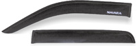 Fenêtre porte visière noir pour Nissan Navara D40 accessoires 2006 2005-2011 pare-pluie déflecteur de vent