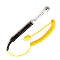 Sonde thermique portative de type k, en silicone, haute température, pour couple