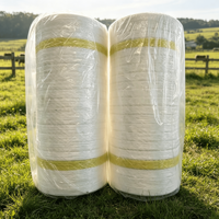 Expédition rapide, filet de protection pour balles de foin, taille personnalisée, anti-rouille, haute élasticité