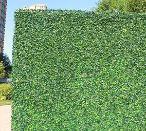 Panel de hierba de hojas verdes de plástico, pared de vegetación, planta de pared <span class=keywords><strong>Artificial</strong></span> para decoración de jardín y hogar - Product Image 2