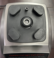 Boîtier en plastique ABS 989A, 1000W, capacité 2L, 5+ vitesses, mixeur broyeur de glace domestique et commercial avec hachoir