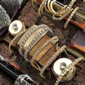 Bracelet tennis en argent sterling 925 pour enfants, moissanite D VVS, design géométrique, tailles 2 mm-6,5 mm, cadeau idéal - Product Image 2