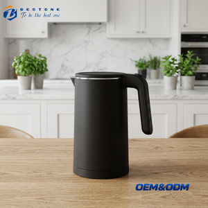 1.0L Double Wall Electric <b>Kettle</b> with Digital Temperature Control 24H Keep Warm Function for Home Use - Product Image 1
