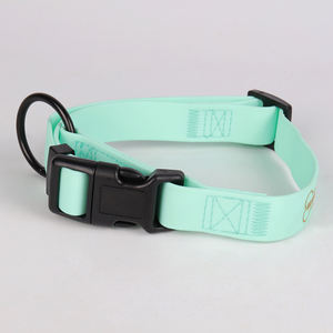 OKEYPETS-Correa de PVC de Color personalizado, resistente a la tracción, hebilla de Metal Premium, Collar para perro - Product Image 3