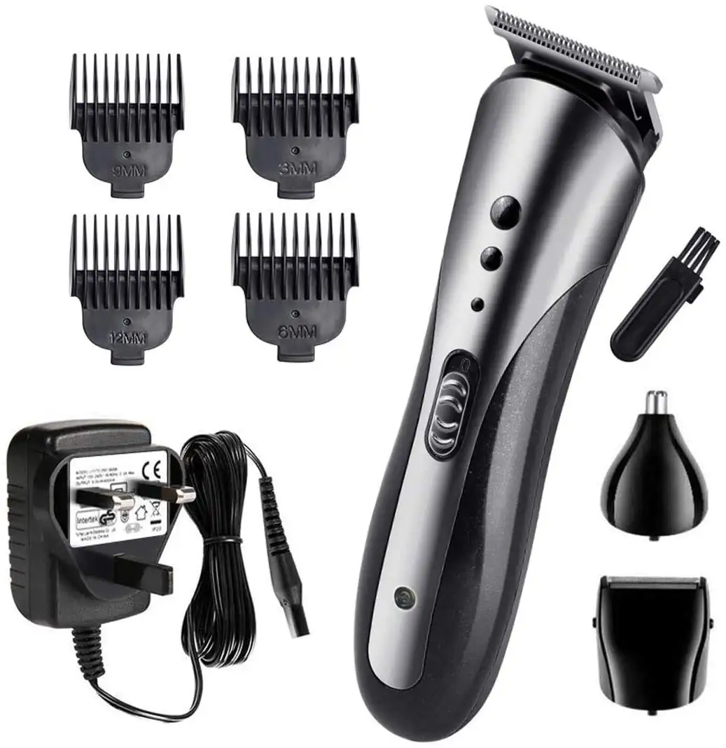 Wholesale 3 in 1 Multi functional Waterproof Beard Hair Nose Trimmer Electric Grooming Hair Clipper Cut Machine For Men