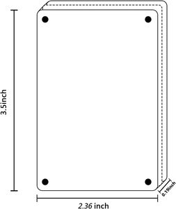 กรอบรูปแม่เหล็กติดตู้เย็นทำจากอะคริลิคใสกรอบรูปแม่เหล็กติดตู้เย็นทนทานออกแบบได้ตามต้องการ - Product Image 2