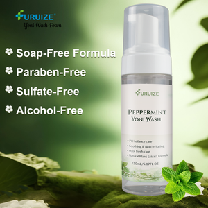 Espuma Limpiadora Íntima Femenina Refrescante de Menta Furuize OEM/ODM, Equilibrada en pH, Suave, Control de Olores - Product Image 3