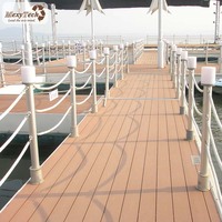 Imperméable à l'eau durable solide en plastique marin en teck pour bateaux