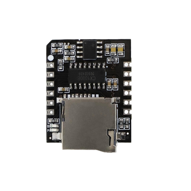 CX1000BM 3.3-5.2VDC Stereo Audio Power Amplifier Board Module BT-Compatible 5.1 AUX USB Dual Channel with Remote Control 3W