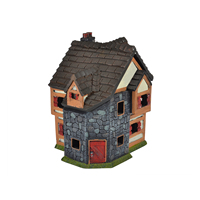 Kit maison de poupée en résine 1:12 Château elfe miniature OB11 diorama maison miniature