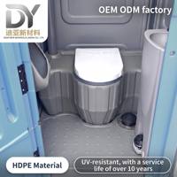 Toilettes portables sanitaires, toilettes portables de camping, toilettes mobiles de fabrication chinoise, vente en gros