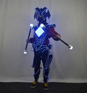Nouvelle armure lumineuse pour vêtements, LED électro-optique, danse magique, barre de couleur LED, costume de danse robotique - Product Image 4